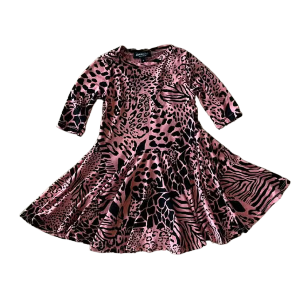 Animal Print Ballet Dress