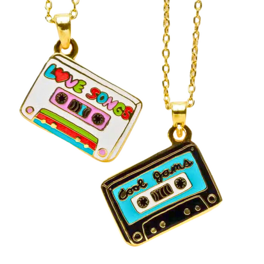 Cool Jams & Love Songs Double Sided Pendant