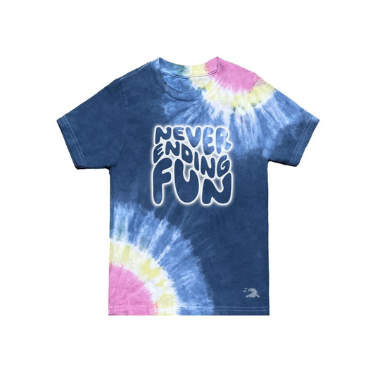 Never Ending Fun Tie Dye T-Shirt