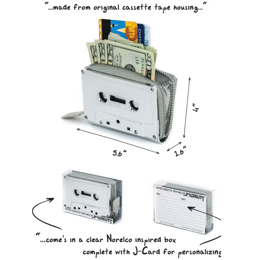 Cassette Tape Wallets