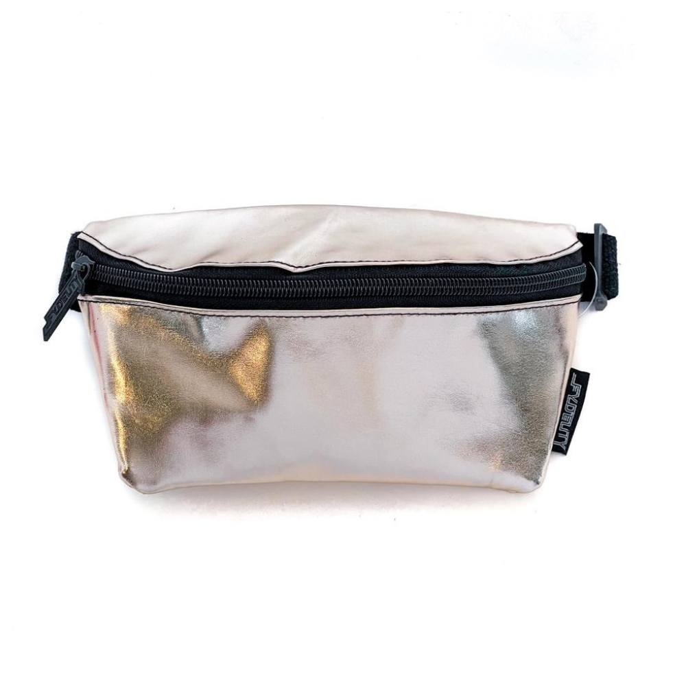 Metallic Rose Slim Fanny Pack