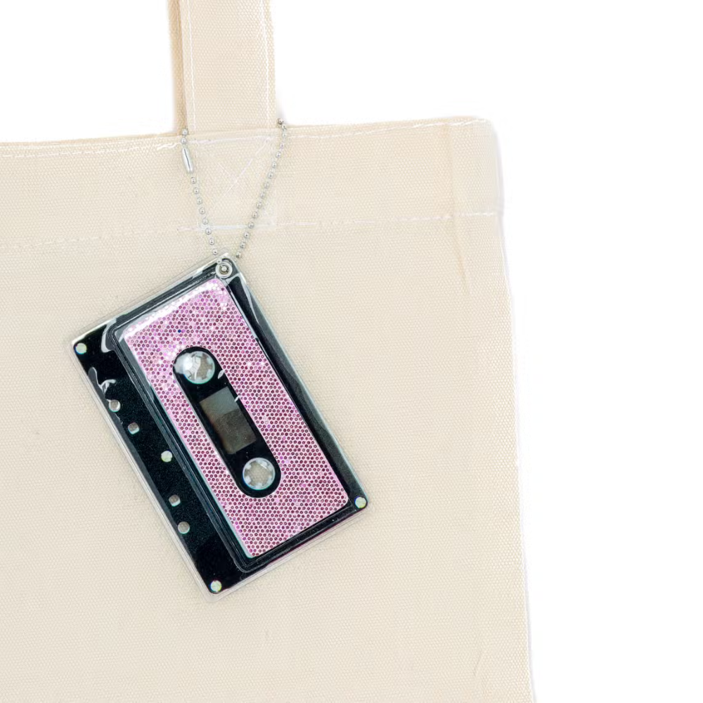 Cassette Wallet Sticker & Bag Tag