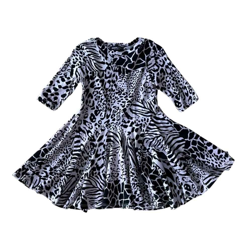 Animal Print Ballet Dress